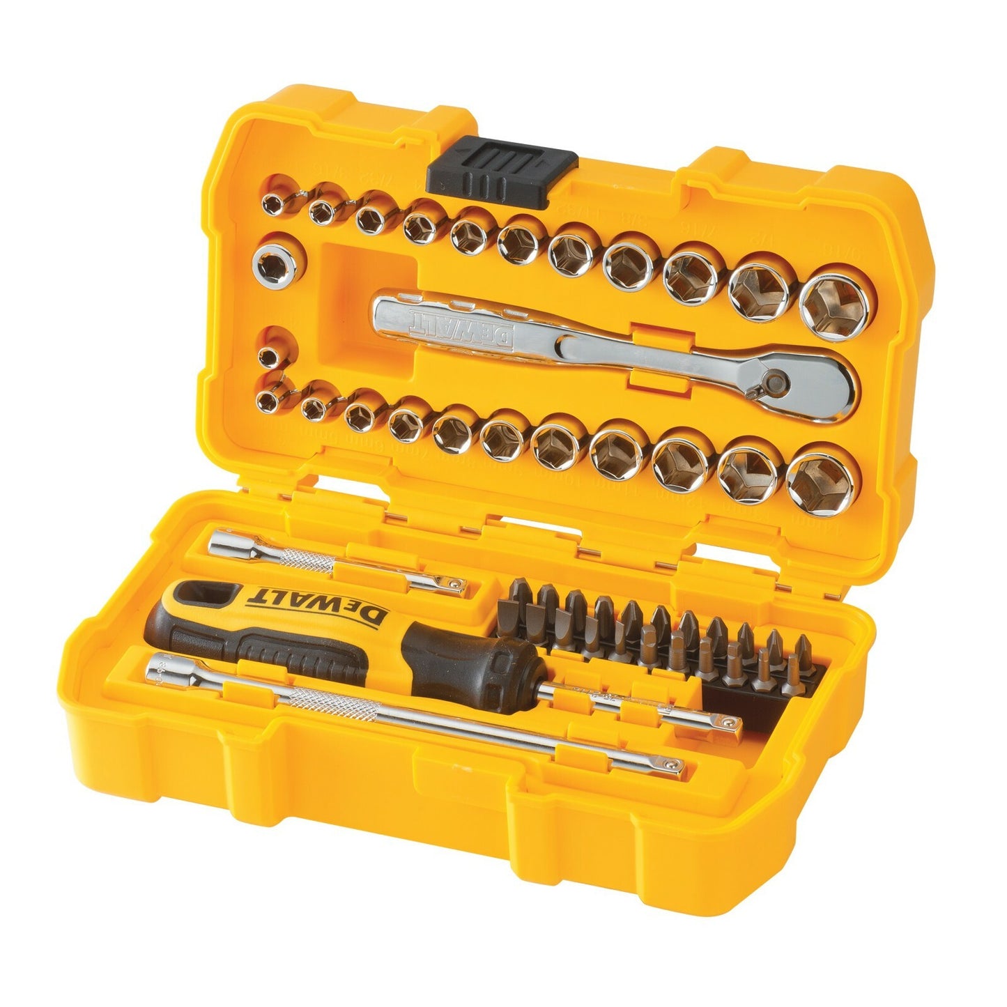 NEW DeWALT 1/4" Drive 50 Piece Mechanics Tool Set Kit DWMT81610 Socket Set