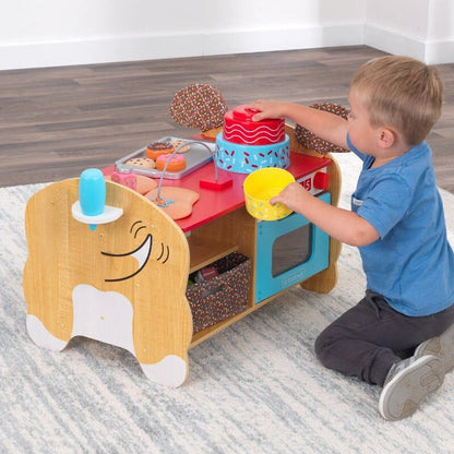 KidKraft Foody Friends Deluxe Baking Fun Puppy Activity Center Gift for Ages 2+