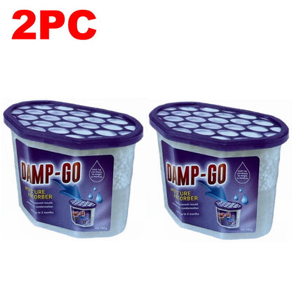 DAMP-GO Moisture Absorber Tubs Portable Dehumidifier Fragrance Free 280g