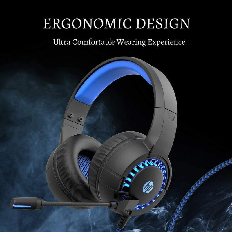 HP DHE-8011UM Gaming Headset w/ Microphone USB & 3.5mm For PC PS4 Xbox One