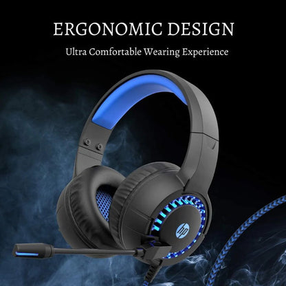 HP DHE-8011UM Gaming Headset w/ Microphone USB & 3.5mm For PC PS4 Xbox One