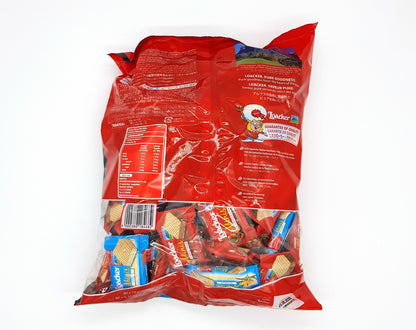 Loacker Classic Minis Assorted Crispy Wafer Biscuits 80 Bite Size Snack for Kids