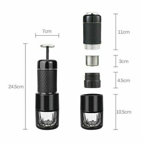 STARESSO Coffee Maker with Espresso, Cappuccino, Quick Cold Brew All in One