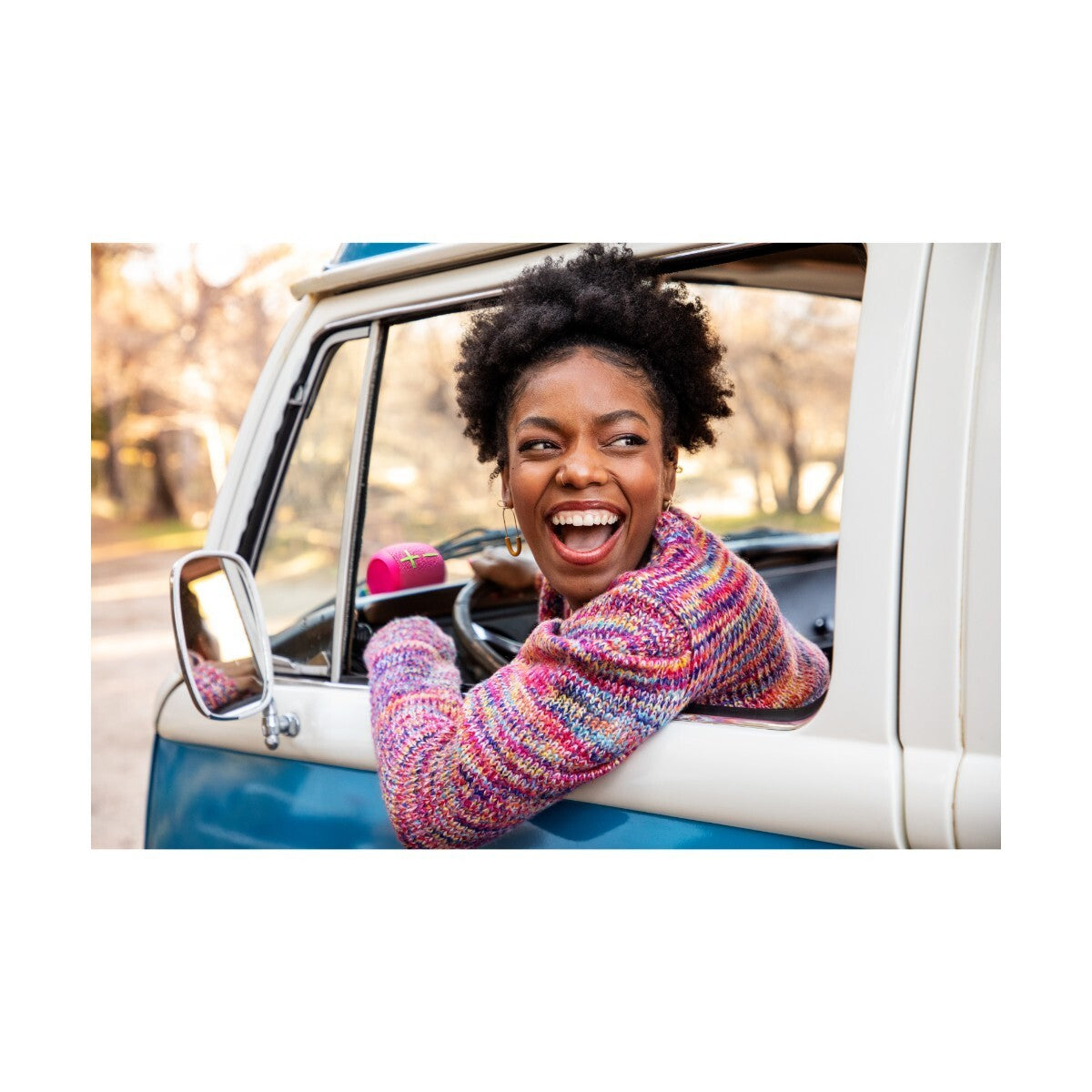 Ultimate Ears Wonderboom 3 Portable Wireless Outdoor Bluetooth Speaker HyperPink
