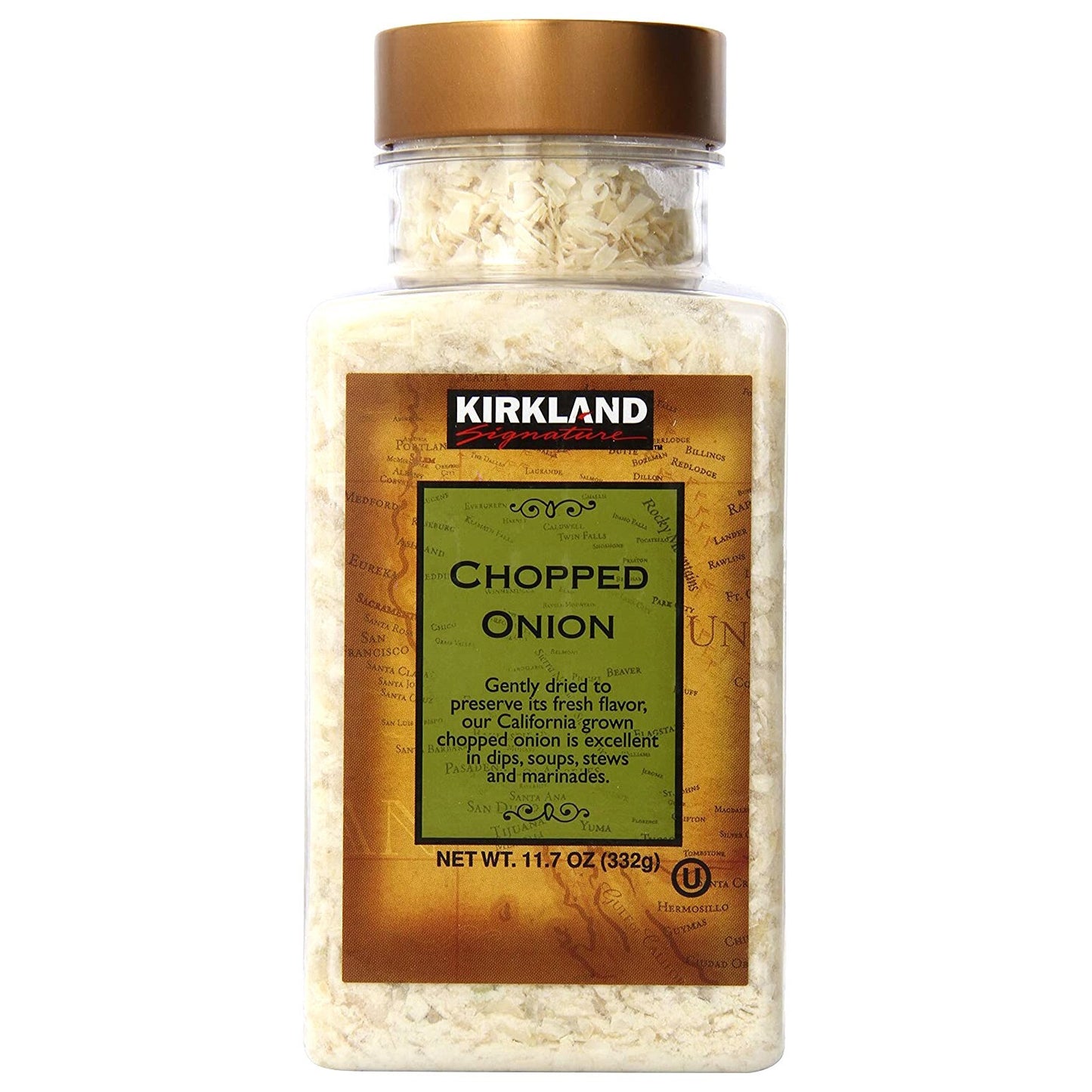 Kirkland Signature California Chopped Onion Perfect for Dips Soups Stew 332g