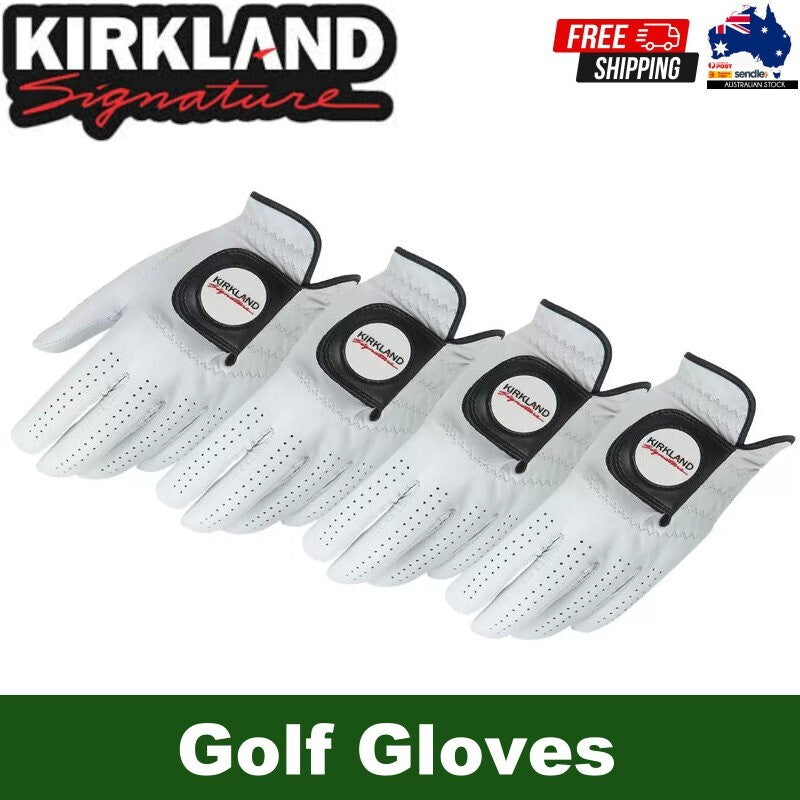 Kirkland Signature Cabretta Leather Golf Gloves Left Hand for Right Hand Golfer