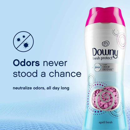 Downy April Fresh Protect Wash Laundry Fragrance Odor Scent Booster 1.13kg