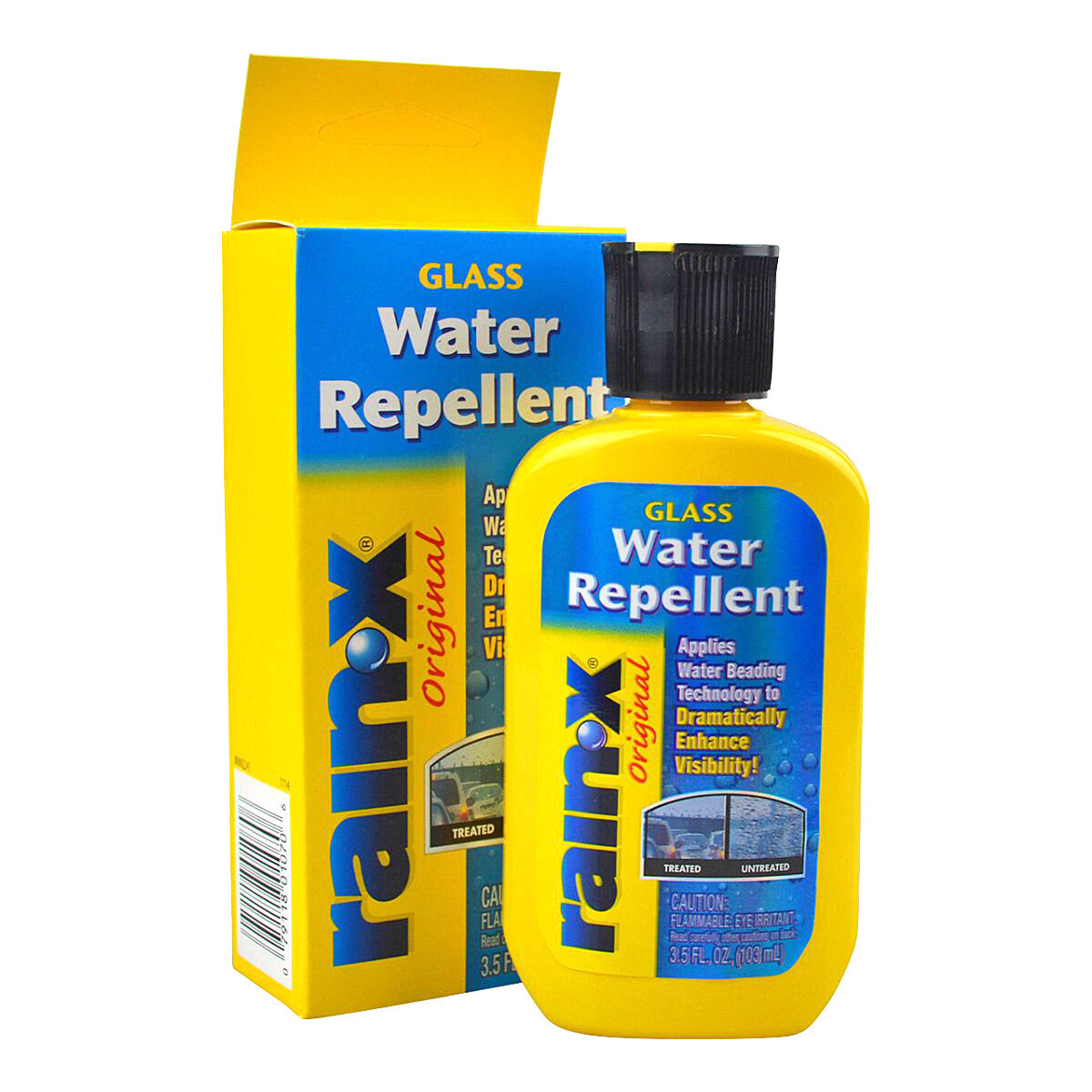 Rain-X Original Glass Water Repellent with Microfiber Cloth Car Window Treatment