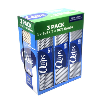 Q Tips 1875 Cotton Swabs Cleaning Tips Pure Cotton First Aid Baby Care Clean