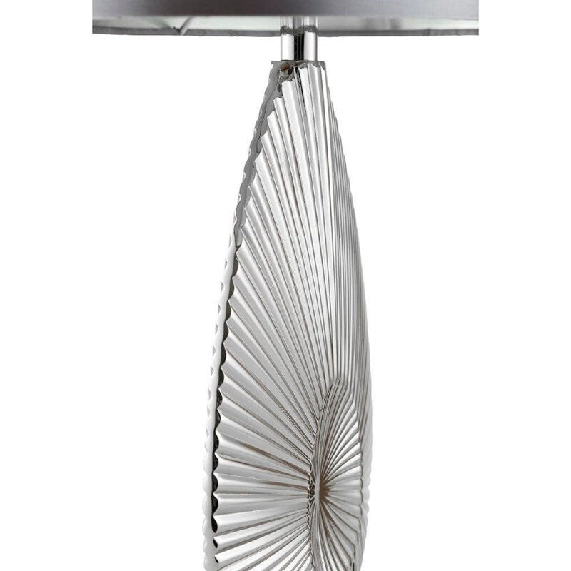 Simeto Table Light 60W SW Polished Nickel Die Cast Aluminium Alloy - 60cm Height