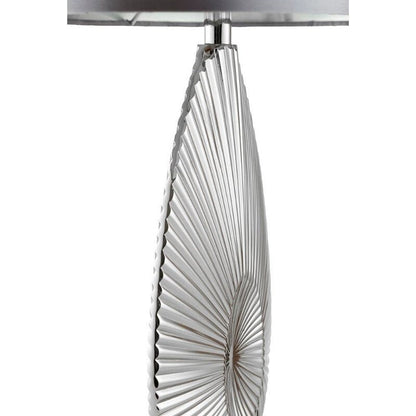 Simeto Table Light 60W SW Polished Nickel Die Cast Aluminium Alloy - 60cm Height