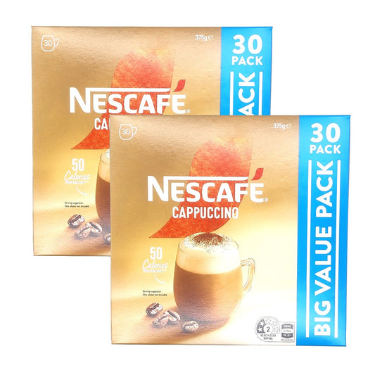 Nescafe Instant Coffee Stick Creamy & Frothy Cappuccino 60 x 12.5g Sachets
