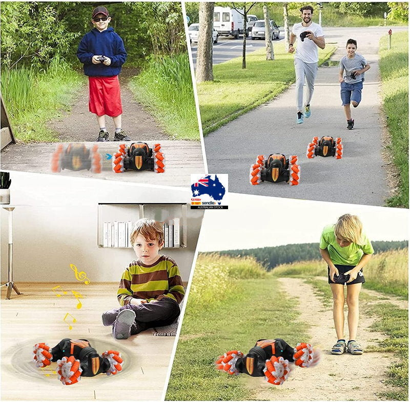 WSD Toys Gesture Sensing RC Stunt Car 2024 - Tumbling, 360° Spinning, Wall Flip
