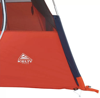 Kelty 4 Person Freestanding Rumpus Tent for Car Camping w/ Extra Large Vestibule
