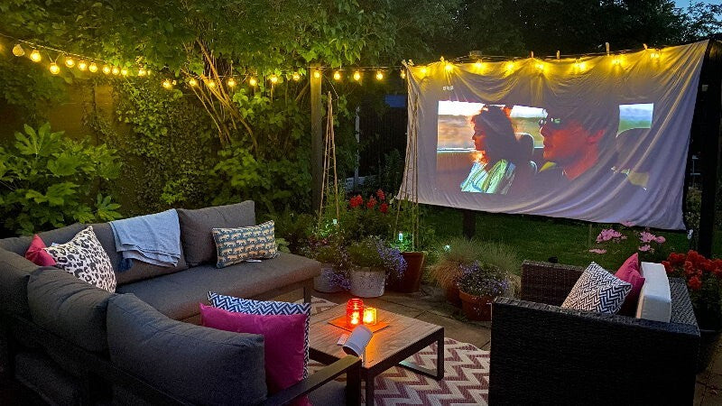 Topleo Freestyle Portable Smart Projector Up to 130" Projection & 180° Rotation