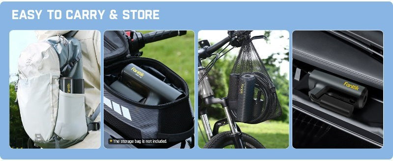 Fanttik K100 Flip Foldable Portable Cordless Electric Pressure Washer Gun