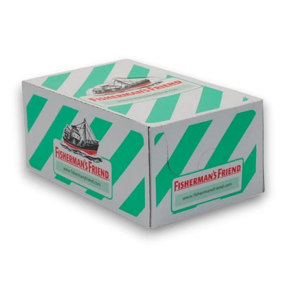 12 x 25g Fisherman's Friend Peppermint Flavour Freshmint Vegan Halal Kosher Mint