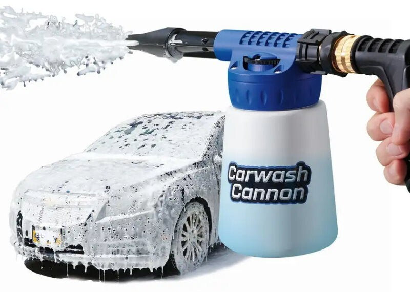 Carwash Cannon Car Wash Soap Foam Blaster Water Spray Gun With 5 Spray Settings