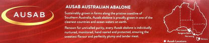Australian Abalone In Brine Can 2 x 425g Ready to Eat Sustainably Grown in Farms