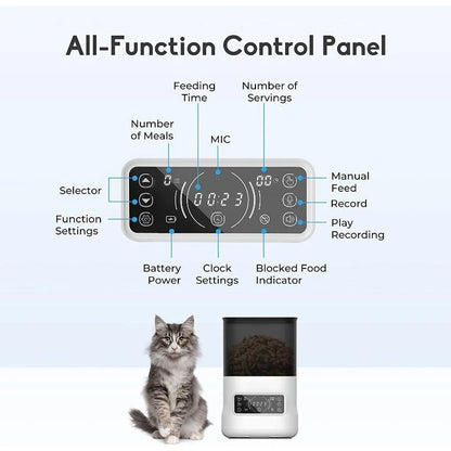 Dogness F14 Cube App Pet Dog/Cat Automatic Programmable Feeder Large 6L -Express