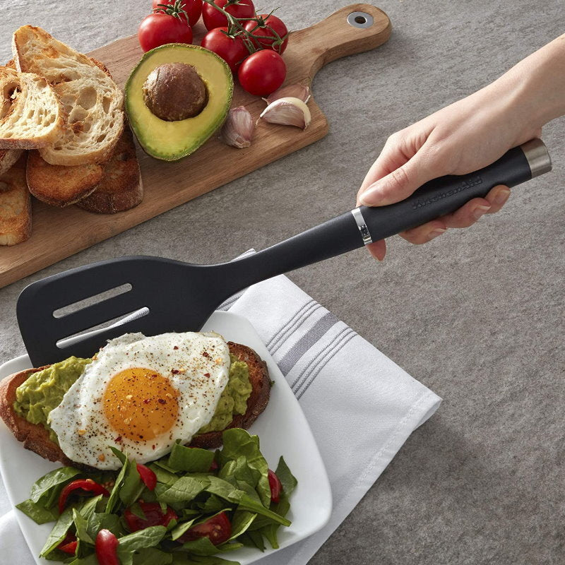 KitchenAid 7 Piece Kitchen Tool & Gadget Set - Turner, Spoon, Ladle, Tipped Tong
