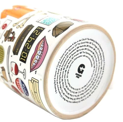 TV Box Sets Novelty Mug Ceramic Coffee Tea Cup Kris Kringle Gift For TV Lovers