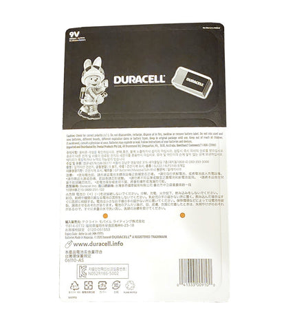 8 x Duracell 9V Coppertop Duralock Smoke Alarm Toy Alkaline Battery MN1604 6LR61