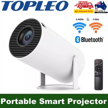 Topleo Freestyle Portable Smart Projector Up to 130" Projection & 180° Rotation