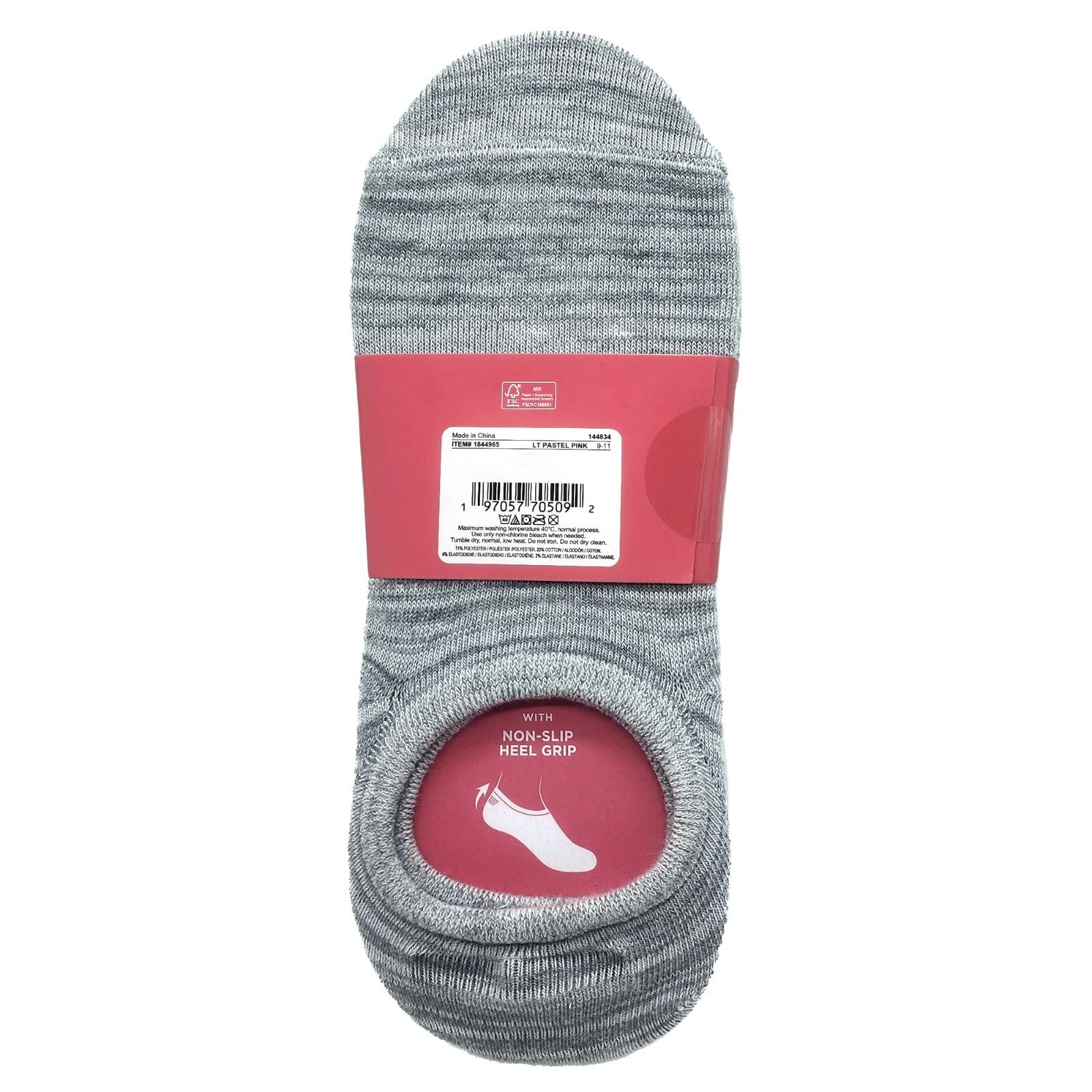 8 x Skechers Ladies Women No Show Liner Non-slip Heel Grip Active Sports Socks