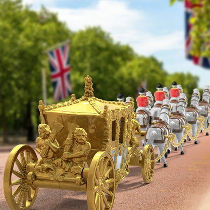 Matchbox Collectors 1762 Gold State Coach 2023 King Charles III Coronation HWJ96
