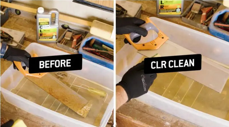 CLR Multipurpose Cleaner Calcium, Lime, Rust, Stain Remover 750mL Clean Safe