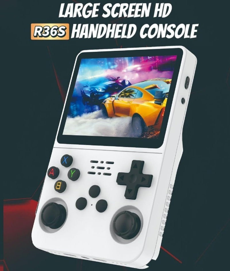 R36S Classic Retro Handheld Game Console 3.5" IPS Screen 21000+ Games - Express