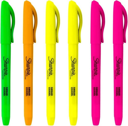 Sharpie 18-Pack Highlighter Variety Pack Clear View Gel Pocket Tank Mixed