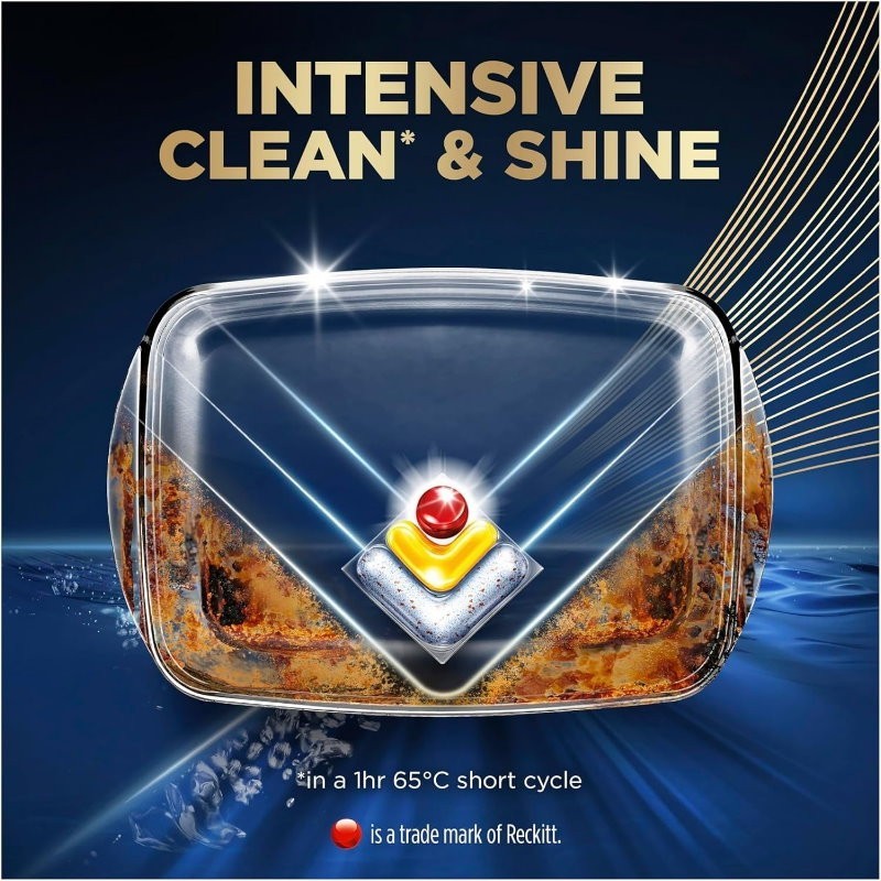 Finish Powerball 100 Count Ultimate Plus Lemon Scent Dishwashing Tablets