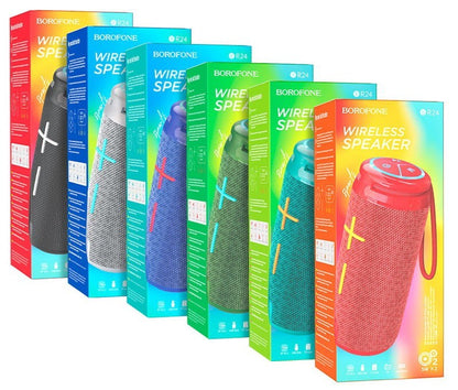 Borofone BR24 Fashion Sports Portable Bluetooth Speaker 2x5W, TWS/FM/USB/TF/AUX