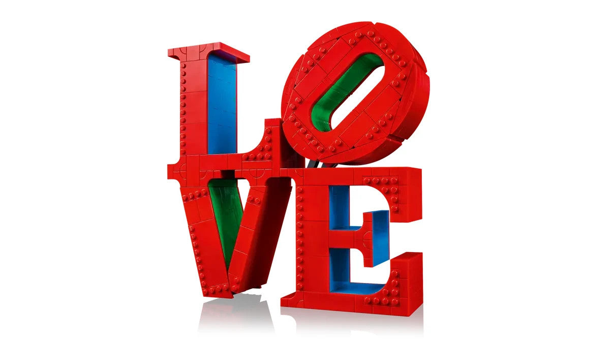 Lego 31214 Art LOVE sculpture Building Set Perfect Gift for Loved Ones 791 pcs