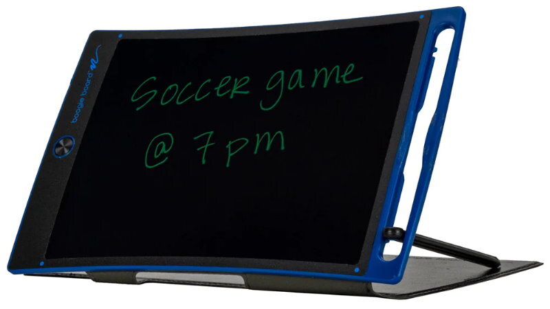 Boogie Board 8.5" Jot Reusable Writing Tablet with Protective Folio, Magnets