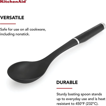 KitchenAid 7 Piece Kitchen Tool & Gadget Set - Turner, Spoon, Ladle, Tipped Tong