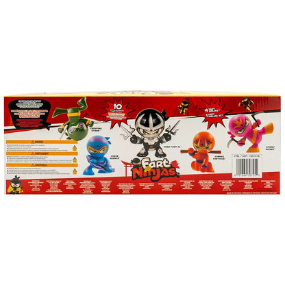 Funrise Fart Ninjas 5 Pack Farty Fighters – Motion Activated Collectibles