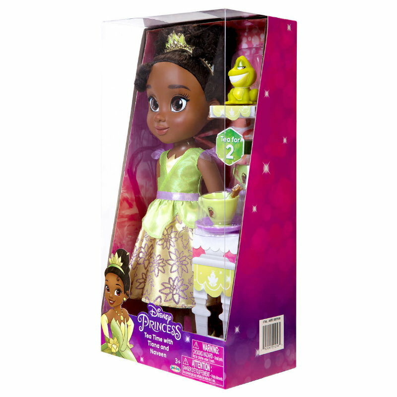 Disney Princess Doll Tea Time w/ Friend - Doll, Outfit, Tea Cups, Plates, Spoons