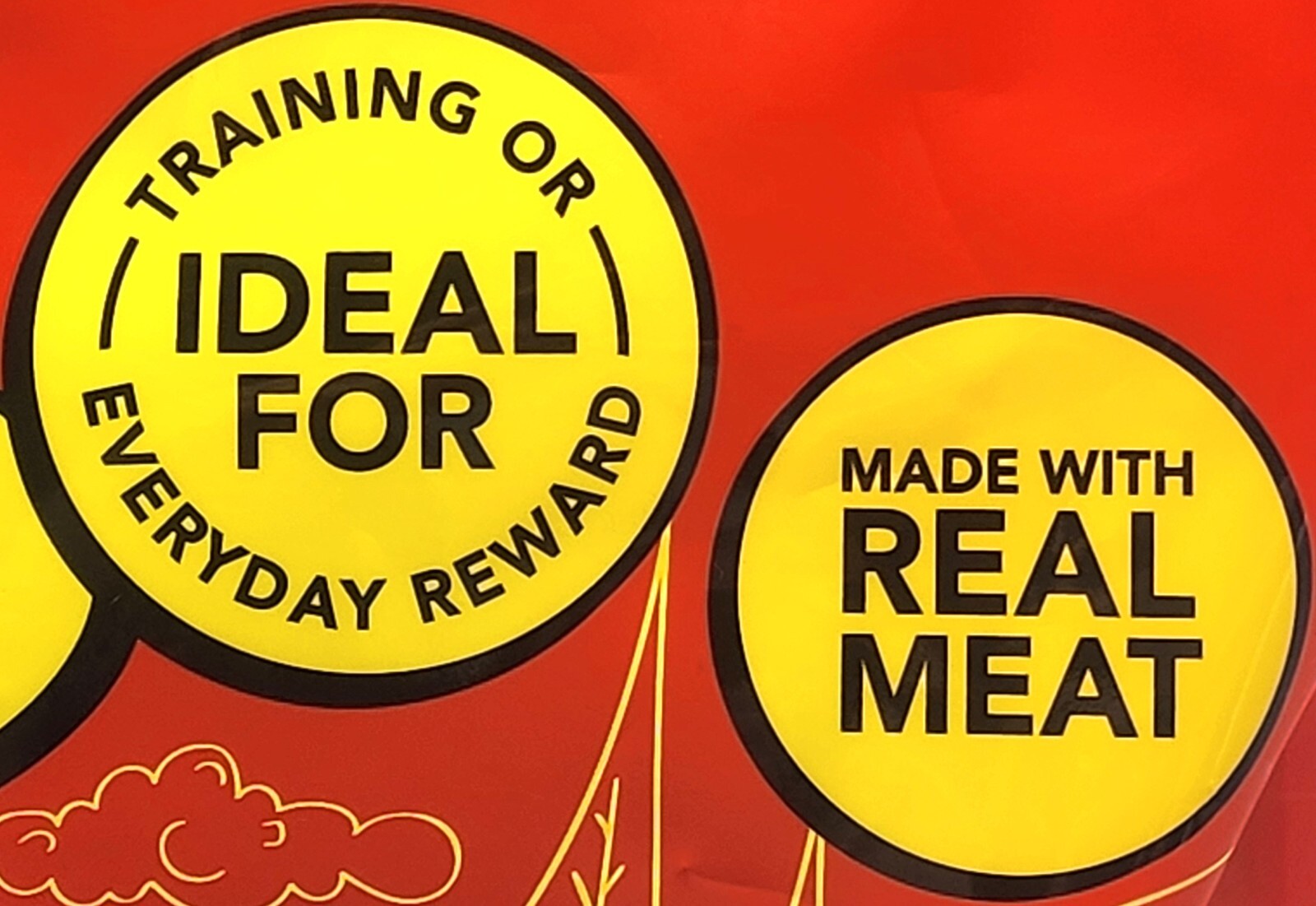 Snack-its Beef Flavoured Dog Snack Straps Treats Australia Made Real Meat 1.35kg