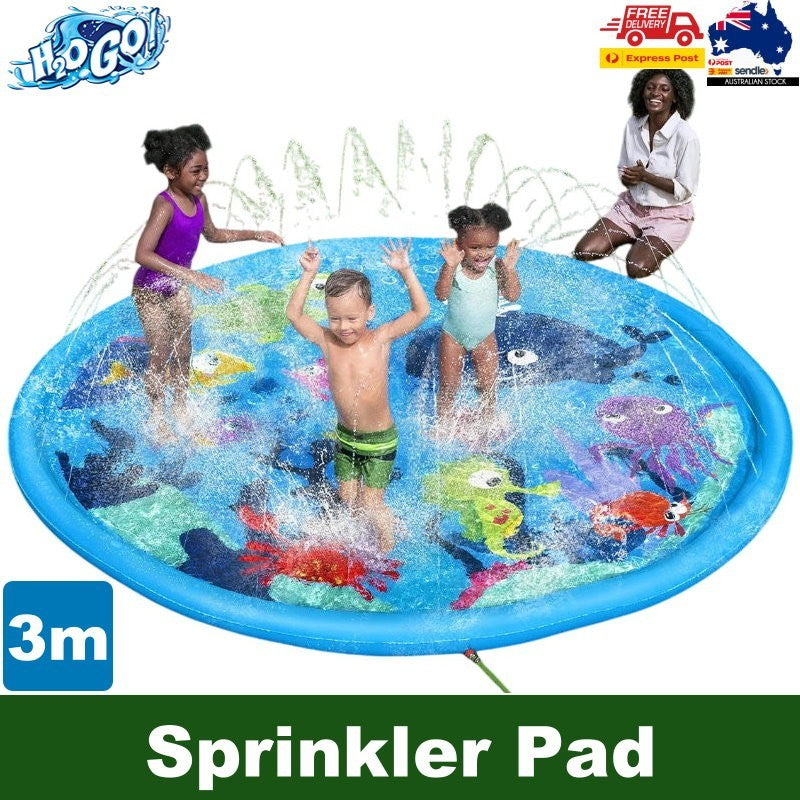 Bestway H2OGo Underwater Adventure Sprinkler Splash Pad 3m Outdoor Water Toy