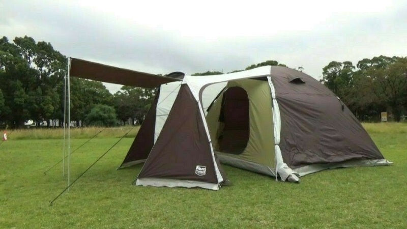 Timber Ridge 6 Person Family Waterproof Camping Dome Tent with Vestibule & Bag