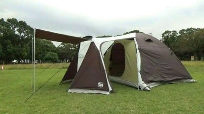 Timber Ridge 6 Person Family Waterproof Camping Dome Tent with Vestibule & Bag