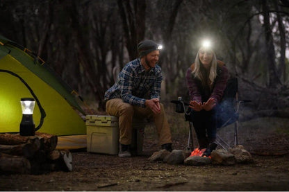 Duracell LED Headlamps 550 Lumens 9 Lighting Modes Waterproof IPX8, 220° Viewing