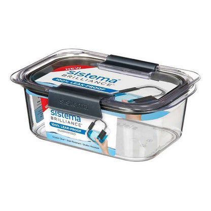 Sistema Leak Proof BPA Free Food Storage Lunch Box Container Safe 14 Piece Pack