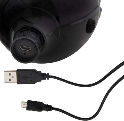 ProGlo IP65 Indoor/Outdoor LED Flame Effect Torch w/ Spike, Stand & USB Charging