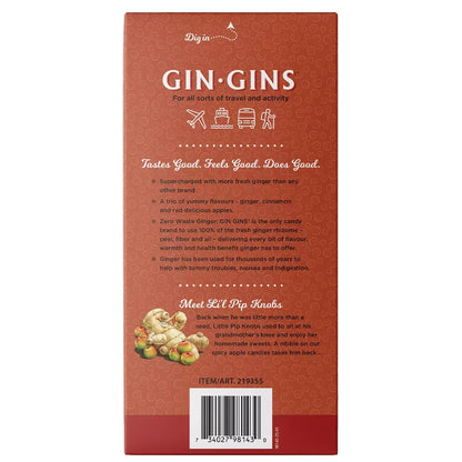500g Ginger People Gin Gins Spicy Apple Ginger Candy Chews Vegan Gluten GMO Free