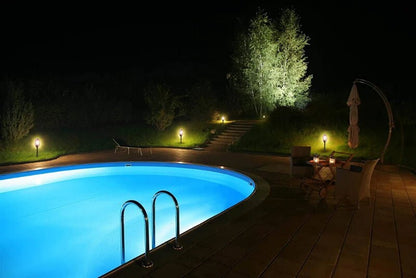 ProGlo IP65 Indoor/Outdoor LED Flame Effect Torch w/ Spike, Stand & USB Charging