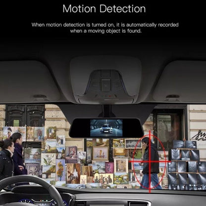 Anytek T600 10" Mirror Mounted Front & Rear Dash Camera Kit w/ Parking Monitor